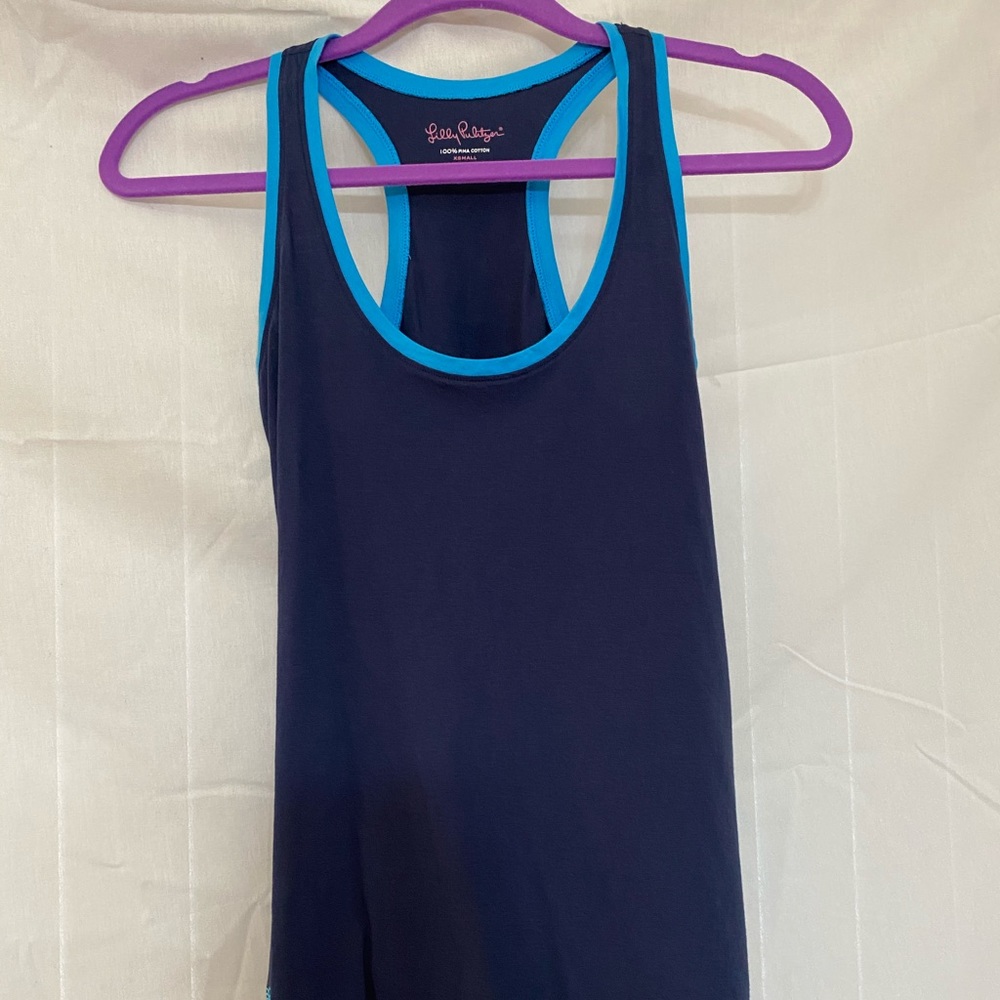 Lilly Pulitzer Navy Tank top